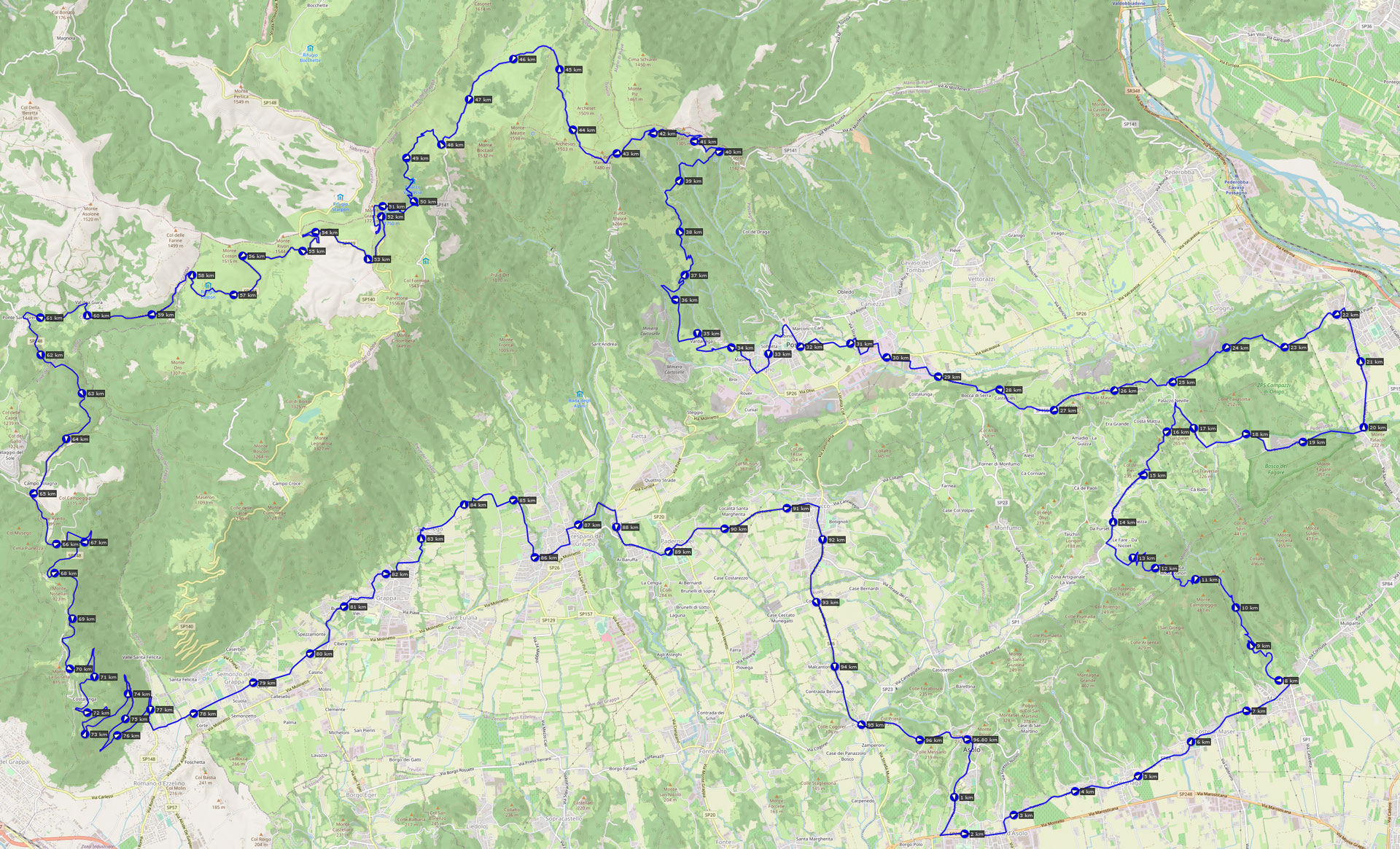 Asolo100km Ultramaratona